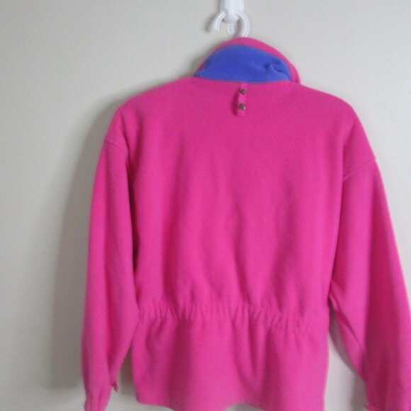Columbia Girls Jacket 14 16 Pink Fleece Zip - Picture 11 of 11